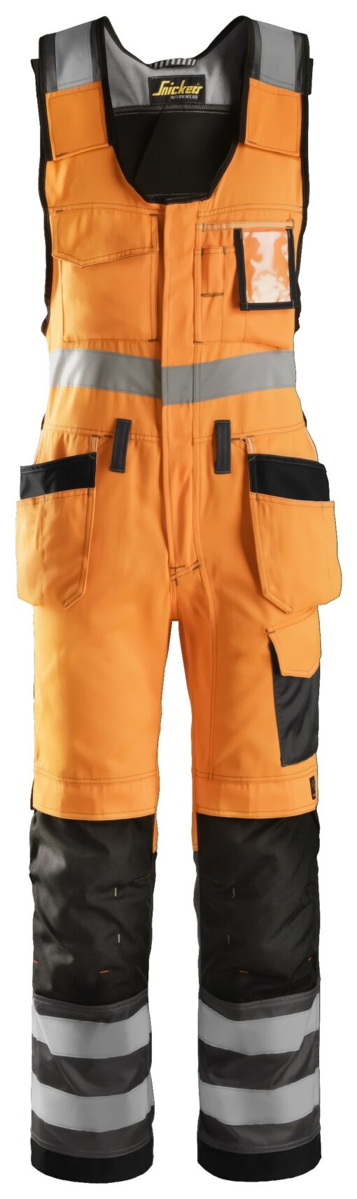 Snickers Bodybroek met holsterzakken High Visibility, Class 2 0213