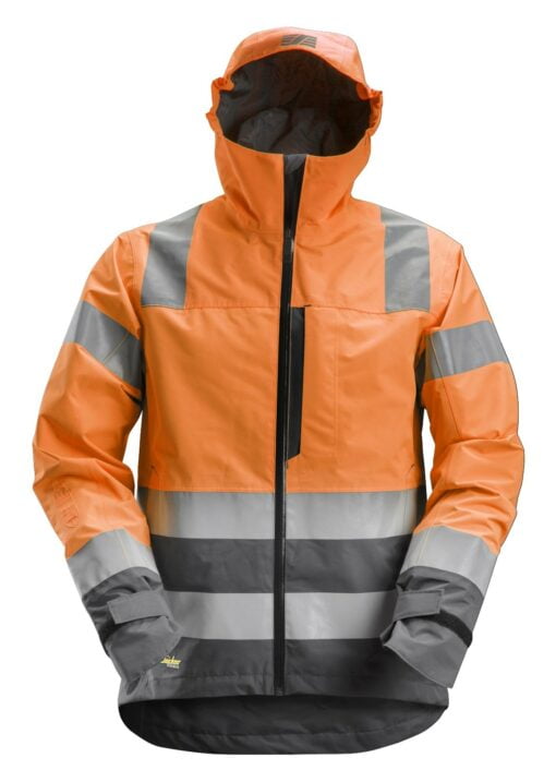 Snickers AllroundWork, High-Vis Waterproof Shell Jack Klasse 3 1330