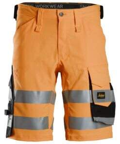 Snickers Stretch Korte Broek, High-Vis klasse 1 6136