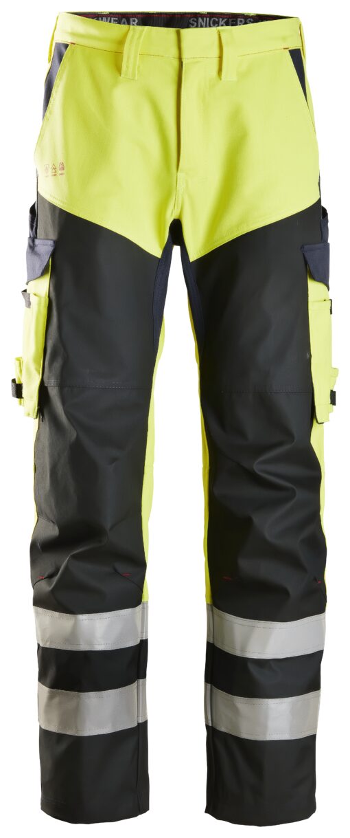 Snickers ProtecWork, broek met scheenversterking klasse 2 6365
