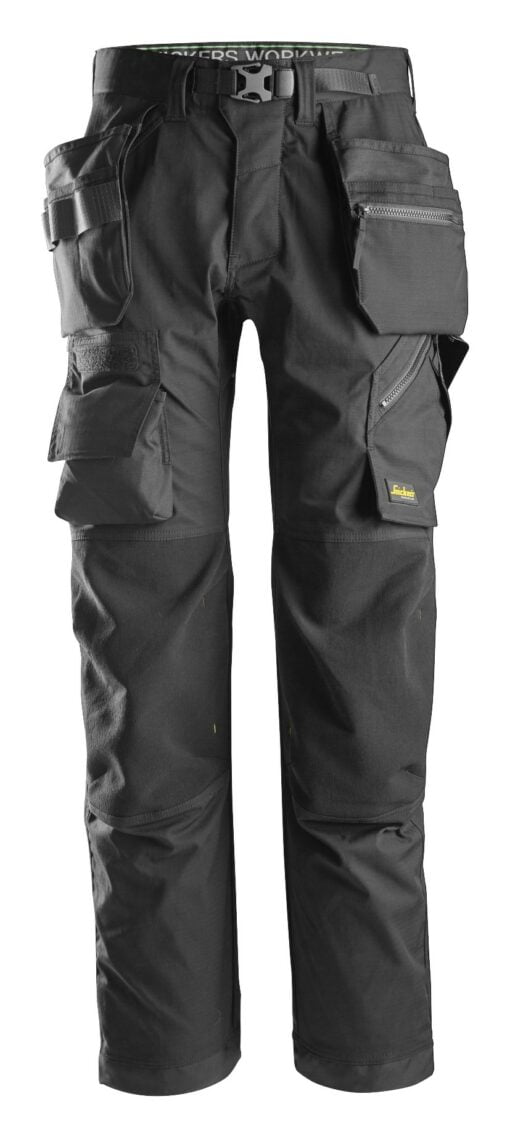 Snickers FlexiWork, Vloerleggersbroek+ met Holsterzakken 6923