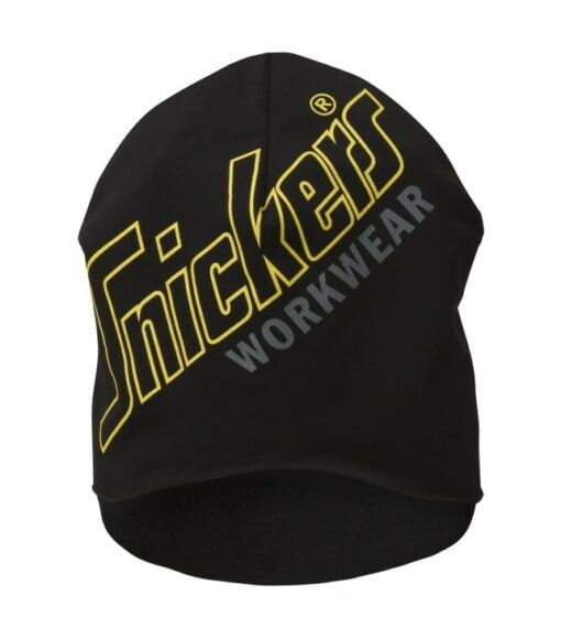 Snickers 9030 Flexiwork Stretch Fleece Beanie met print 9030