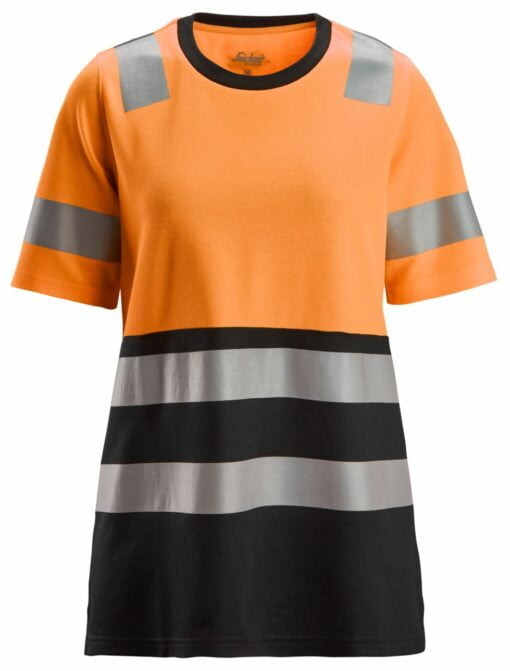 Snickers High-Vis Klasse 1 Dames T-Shirt 2573